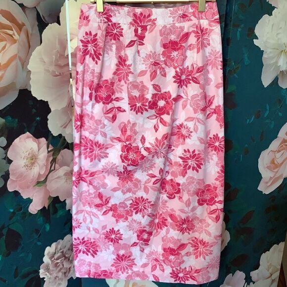 Talbots Cotton Wrap Skirt 💝🌸🌺 - Picture 4 of 6
